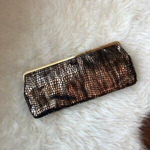 Hobo ORIGINAL Metallic Multicolor/ Bronze Deanna clutch  NEW